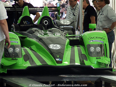 HDP ARX-01C raceren fra Patron Highcroft Racing, den kører med nummer 26.
(Foto: Claude Foubert - Endurance-Info.com)